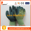 13 Gauge Mixed Bamboo Fiber Liner Greenlatex Work Gloves (DNL316)